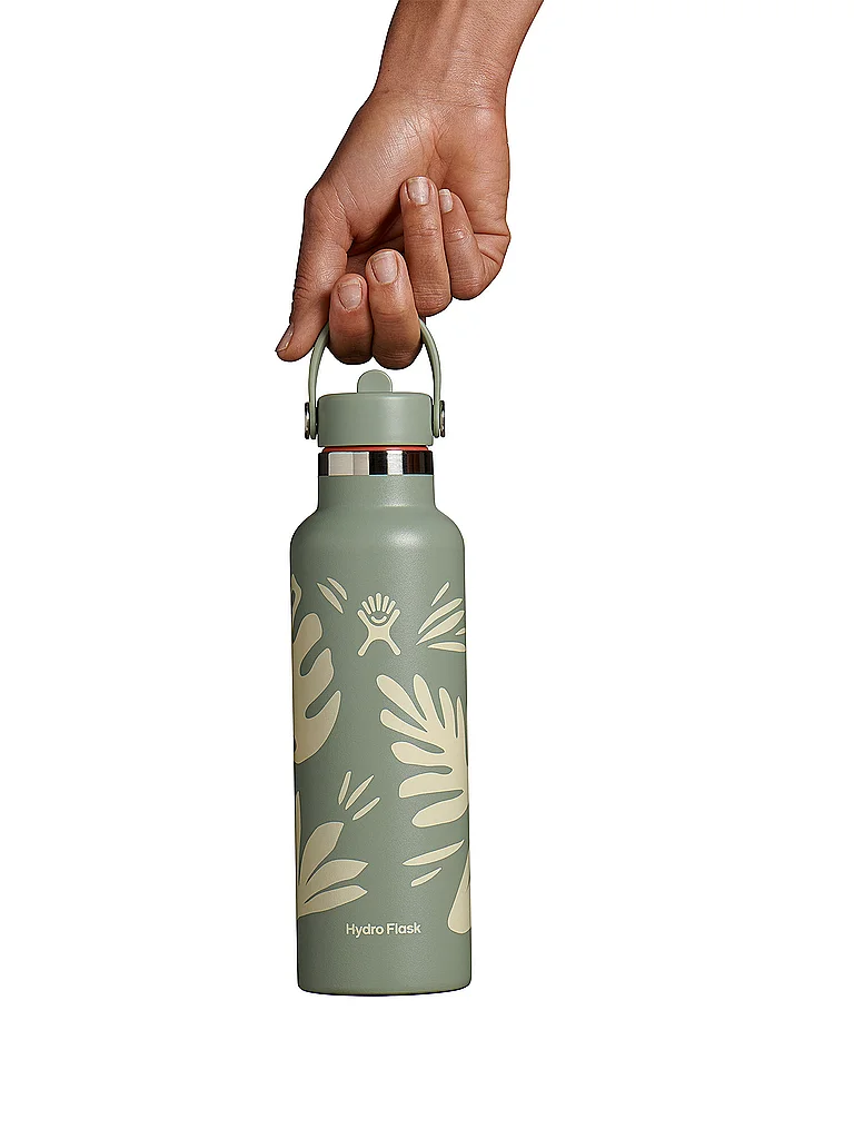 HYDRO FLASK Trinkflasche Standard Flex Straw 21oz 621ml olive — Bild 3